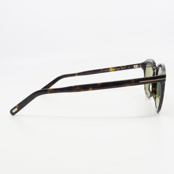 Tom Ford TF816 52N New Tortoise/ Green PAX Sunglasses 51mm with defect - Picture 4 of 6